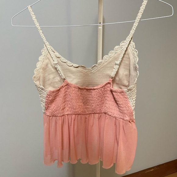 Crochet & Mesh Tank - Picture 5 of 6